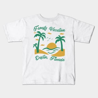 Family Vacation Destin Kids T-Shirt